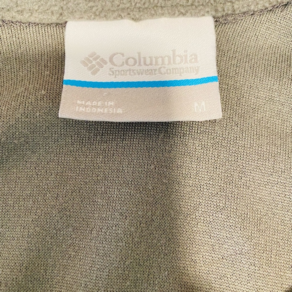Columbia Women’s Gray Fleece Pullover EUC NWOT SZ Medium - Picture 3 of 7